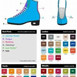 Sin City Skates Riedell 'Legacy' 336 Skate Set With Arius Platinum Plate