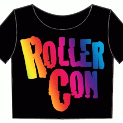 RollerCon Rainbow Crop Top Tee Accessories