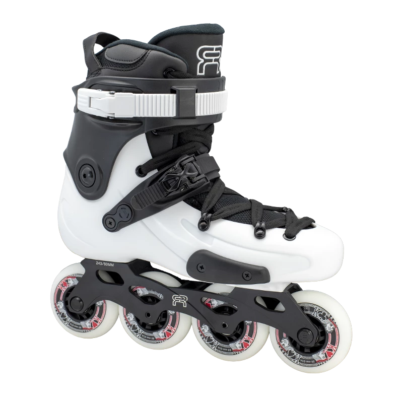 Sin City Skates All Skates FR3 80 White Inline Skate 3 Sin City Skates All Skates FR3 80 White Inline Skate
