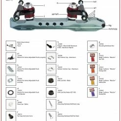 Reidell Riedell 172 OG Skate With Reactor Neo Plate