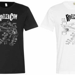 RollerCon Accessories Skate Diagram Short Sleeve Tee
